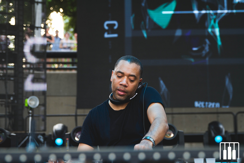 Carl Craig on the Red Bull Music Academy stage (Nick Kassab |Detroit Music Magazine)