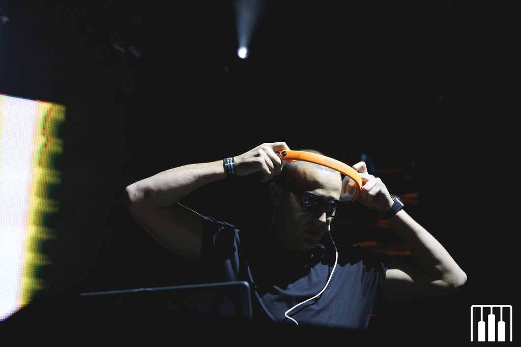 DJ Snake at the Moog stage (Nick Kassab |Detroit Music Magazine)