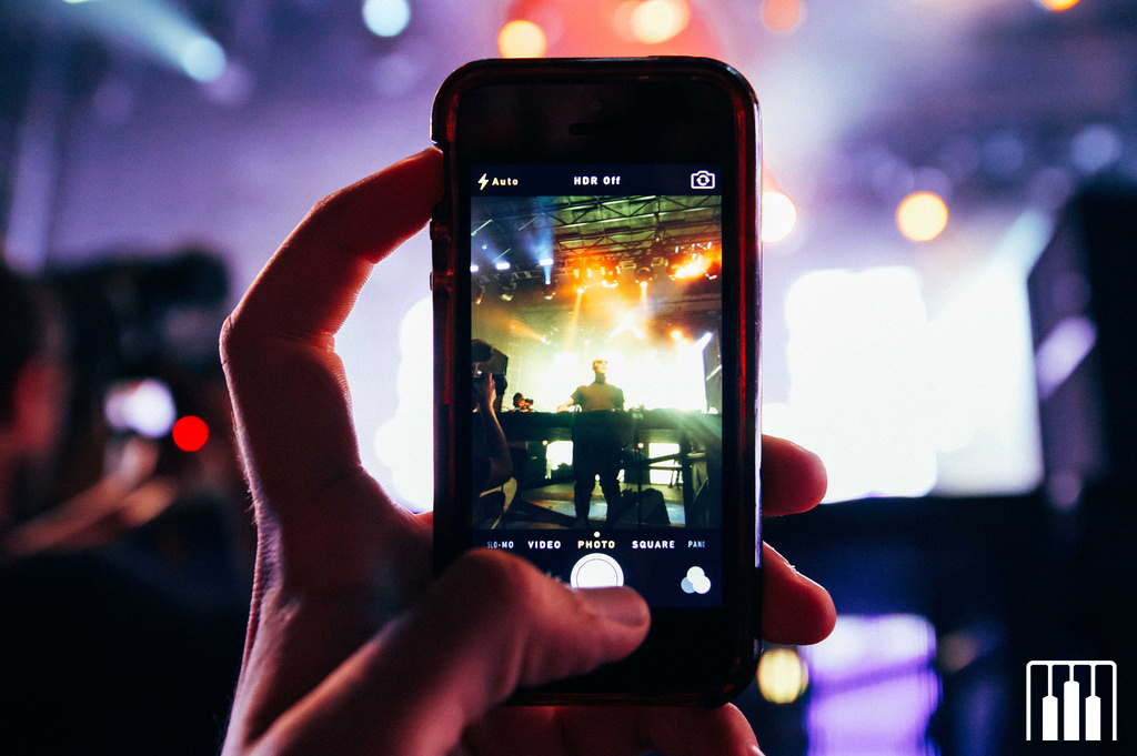 DJ Snake at the Moog stage (Nick Kassab | Detroit Music Magazine)