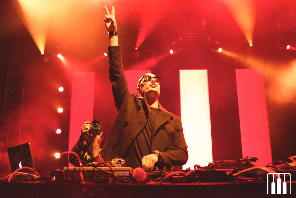 DJ Snake at the Moog stage (Nick Kassab | Detroit Music Magazine)