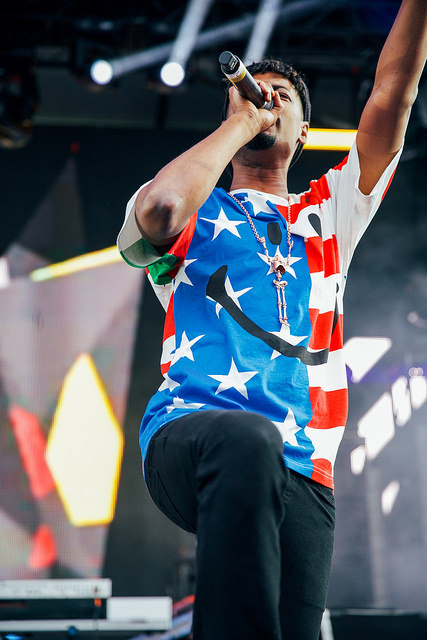 Danny Brown on the Red Bull Music Academy Stage (Nick Kassab | Detroit Music Magazine)